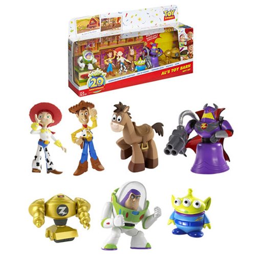 Toy Story 20th Anniversary Buddies Mini-Figure 7-Pack Case